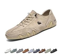Botas altas de gamuza hechas a mano - Zapatos Beck unisex for exteriores Explorer Botas Chukka ligeras impermeables Zapatillas de deporte casuales antideslizantes y transpirables for caminar Senderism