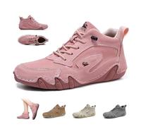 Botas altas de gamuza italianas hechas a mano for mujer, zapatos Beck for mujer, impermeables, antideslizantes, for exteriores, ligeras, informales, for caminar, zapatos de senderismo sin cordones, bo