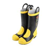 Botas altas de rescate de goma con protección contra incendios | Diseño aislante y antideslizante para una seguridad óptima | Tejido transpirable | Ideales para bomberos y trabajadores al aire libre