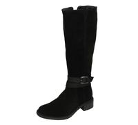 Botas Altas De Rodilla Con Cremallera De Comodidad Clarks Para Dama - Maye Shine