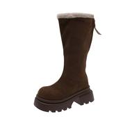 Botas Altas Mujer Verano, Botas Verano Mujer Vaqueras, Botines Cowboy Media Caña Invierno con Plataforma Y Forro SintéTico Cómodas Y CáLidas Uso Casual En Boots Bota Cowboy Boots Botines Camperos