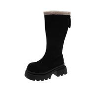 Botas Altas Mujer Verano, Botas Verano Mujer Vaqueras, Botines Cowboy Media Caña Invierno con Plataforma Y Forro SintéTico Cómodas Y CáLidas Uso Casual En Boots Bota Cowboy Boots Botines Camperos