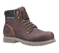 Botas Amblers Para Hombre - Botas Casuales Dorking En Marrón, 6-12