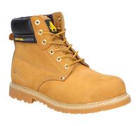Botas Amblers Para Hombre - Botas De Seguridad Goodyear Welted En Miel, 4-13