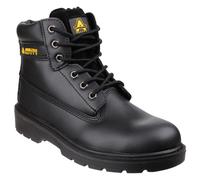 Botas De Seguridad De Trabajo Para Hombre Amblers FS112 De Cuero Premium Negras