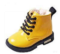 Botas Biketerpror con cordones para bebés, niños y niñas, Amarillo, 31 EU