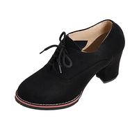 Botas Boxeo,Botas de Boxeo Comodos Elegante y Práctica Planas Calentar Piel Forro Cordones Botines Estilo Vaquero Botines Estilo Motero Trekking Zapatos de Tacon Ancho Senderismo