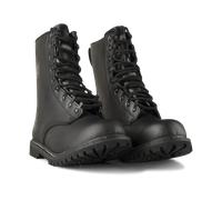 Brandit Botas Militares Hombre Botas Negro Piel