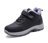Botas cálidas de Media caña con Suela Gruesa para Comodidad en Cualquier Clima, Hombre, Antideslizantes, Forro Polar, Ideales para Invierno