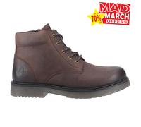 Botas Casual De Cuero Para Hombre Amblers Marrón