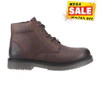 Botas Casual De Cuero Para Hombre Amblers Marrón