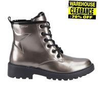 Botas Casual De Diseño Para Mujer Geox J Casey Plata