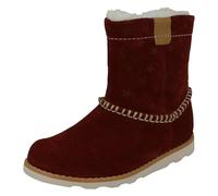 Botas Casual Forradas Clarks Crown Piper Para Niñas
