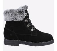 Botas Casual Forradas Hush Puppies Florence Junior Resistentes Al Agua Negras