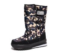 Botas Chelsea 2026 para mujer, modelos de pareja, para invierno, cálido, frío, Ti Spla Sh Water Velc Ro, acolchadas, gruesas, gris, 40 EU