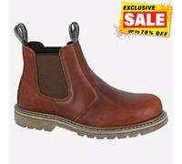 Woodland Davenport Hombre sin Cierres Clásico Sport Moda Botines Chelsea Marrón