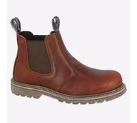 Botas Chelsea Clásicas De Moda Para Hombre Woodland Slip On Casual Marrón