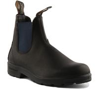 Botas Chelsea De Cuero Blundstone 1917 Unisex En Negro Y Azul Talla EU 36-46