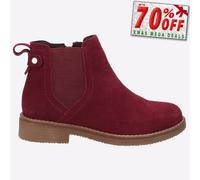 Botas Chelsea De Cuero Para Mujeres Hush Puppies Maddy Con MEMORY FOAM