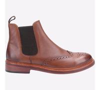 Botas Chelsea Formales De Cuero Casual Para Hombre Cotswold Siddington Marrón