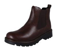 Botas Chelsea Rieker Con Cremallera Casual Negro Con Forro De Fleece 73250