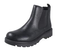 Botas Chelsea Rieker Con Cremallera Casual Negro Con Forro De Fleece 73250