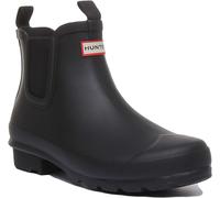 HUNTER Original Chelsea Junior Lluvia Chelsea Botas Color Negro Talla UK 12-3