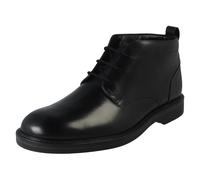Clarks Aldwin, Botas Modelo Chukka Hombre, Piel Negra, 46.5 EU