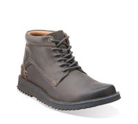 Botas Clarks Para Hombre Remsen Hi Gris Cuero Modernas Y Elegantes UK 8,9,10 G
