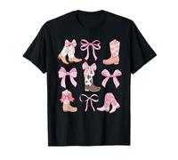 Botas Coquette Coquette con lazo, estilo country chic Camiseta