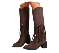 Botas Cortas de Cuero para Mujer,Botines con Hebillas Decorativas y Tacón Grueso,Calzado de Moda Estilo Casual Urbano Perfecto para Otoño e Invierno,Zapatos Confortables y Duraderos para Uso Diario