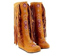 Botas Cowboy Camperas Altas Mujer Botas de goma for mujer, zapatos sexis hasta el muslo, tacones altos, punta redonda, lluvia, talla grande, por encima la rodilla, cuña, for, bajas(Color 2,43)