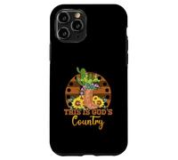 Botas Cowgirl con Forma de Cactus y Girasol This Is God Is Country Carcasa para iPhone 11 Pro