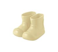 Botas de agua cortas para niños, lisas, antideslizantes, de ajuste ancho, sin cordones, lindas botas de lluvia impermeables para exteriores, botas de lluvia clásicas de verano, botas de lluvia