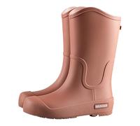 Botas de agua de ajuste ancho a media pantorrilla para mujer, ligeras, impermeables, antideslizantes, zapatos de trabajo al aire libre, botas de jardín con lengüeta trasera, calzado de agua para