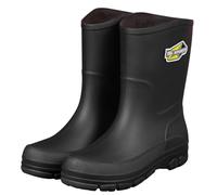 Botas de agua de media pantorrilla para hombre, impermeables, ligeras, para pesca, para caminar, caminar, jardín, suela antideslizante, calzado de agua de trabajo para limpieza del hogar, lavado de