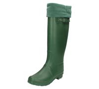 Mujer Spot On Forro Polar Botas de Agua - X1R170