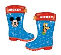 Botas de agua Mickey Mouse con cierre textil talla 28