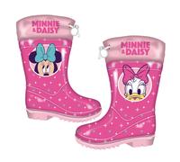 Botas de agua Minnie Mouse con cierre textil talla 22