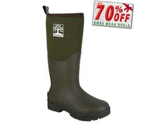 Botas De Agua Muck Woodland Fergus Unisex Para Hombre Terrian Verde