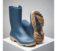 Botas de agua Mujer Katiuskas Solognac 100 Ligeras Pvc Azul 37/38