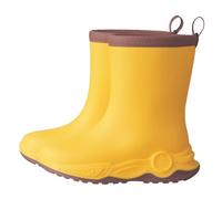 Botas De Agua Niña 31 - Calzado para Niños Botas para Niños Botas De Lluvia para Niños Versión para Todas Las Estaciones Días Lluviosos Edades 3 A 16 Fáciles De Limpiar (Yellow 11-12)