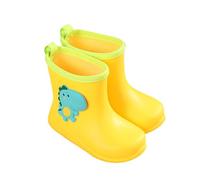 Botas de agua para bebés y niñas, botas de agua ligeras para niños pequeños, botas de goma con patrón de dibujos animados, botas de lluvia para bebés, botas impermeables para niños de 1 a 6 años, 4