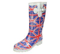 Botas De Wellington Con Diseño De Bandera Británica Spot On Para Damas