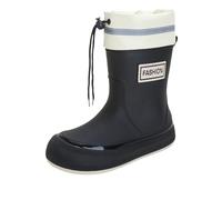 Botas de agua para mujer, botas de lluvia altas e impermeables, botas de lluvia largas, antideslizantes, zapatos de jardín, elegantes, modernas, cómodas, transpirables, cómodas, resistentes, elásticas