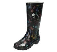 Botas De Agua Para Niñas - Con Estampado De Estrellas