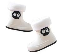 Botas de Agua para Niñas y Niños Unisex Botas Altas duraderas para Estudiantes de Primaria Bebé Barefoot Lluvia niños Botines Infantiles con Suela Antideslizante Suela Texturizada