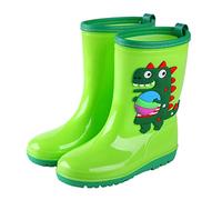Botas de agua para niños, talla 4, con patente del Reino Unido, botas de agua impermeables de dibujos animados, botas de agua ligeras para niños, botas cortas de verano, resistentes al agua, zapatos