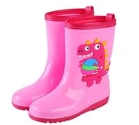 Botas de agua para niños, talla 4, con patente del Reino Unido, botas de agua impermeables de dibujos animados, botas de agua ligeras para niños, botas cortas de verano, resistentes al agua, zapatos