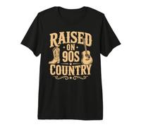 Botas de Baile de música Country de los años 90, Estilo Retro, Guitarra Occidental Camiseta Premium